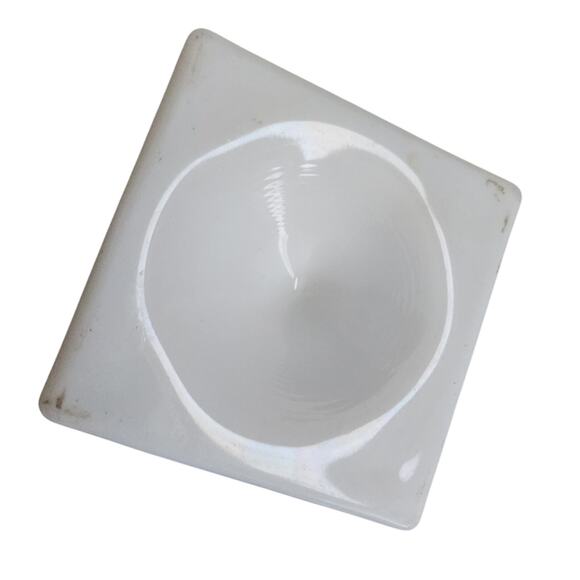 Vintage Milk Gláss Váse - Picture 3 of 5